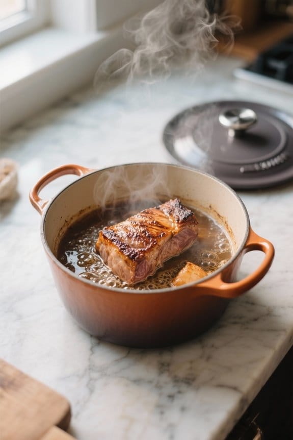 sear deglaze slow cook