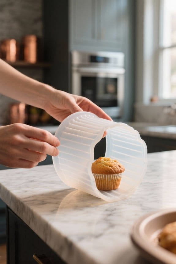 silicone molds enhance baking
