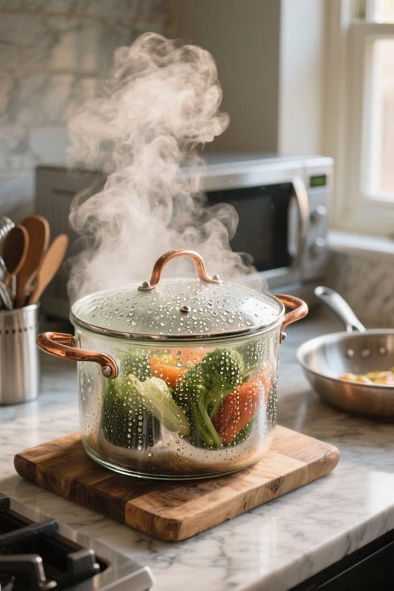 steam cooking retains nutrients