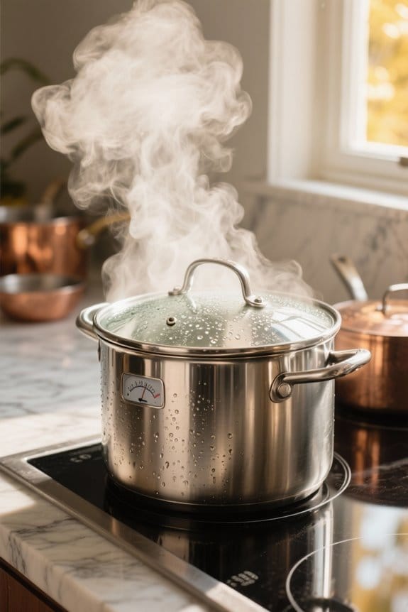temperature enhances cooking efficiency