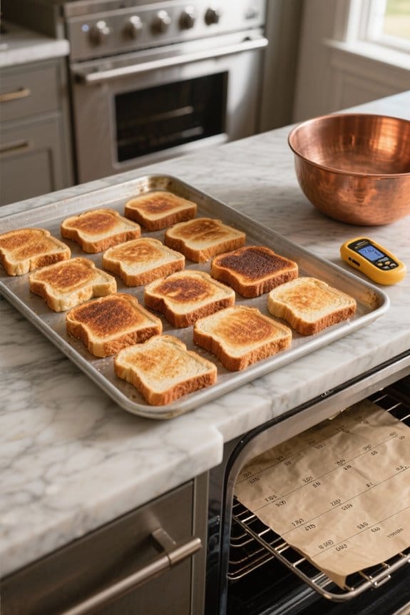 testing oven heat distribution