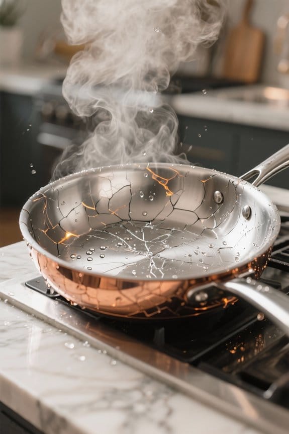 thermal shock impacts cookware durability