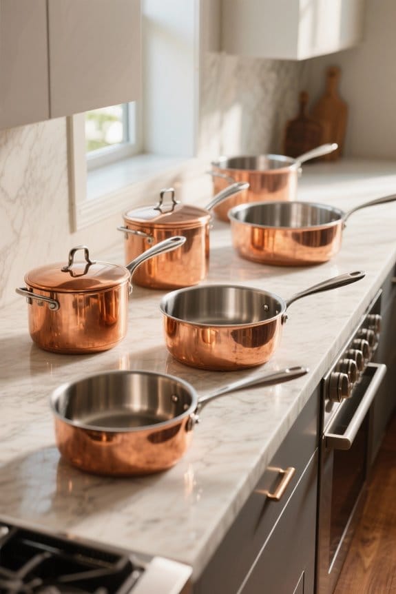 top copper cookware collections