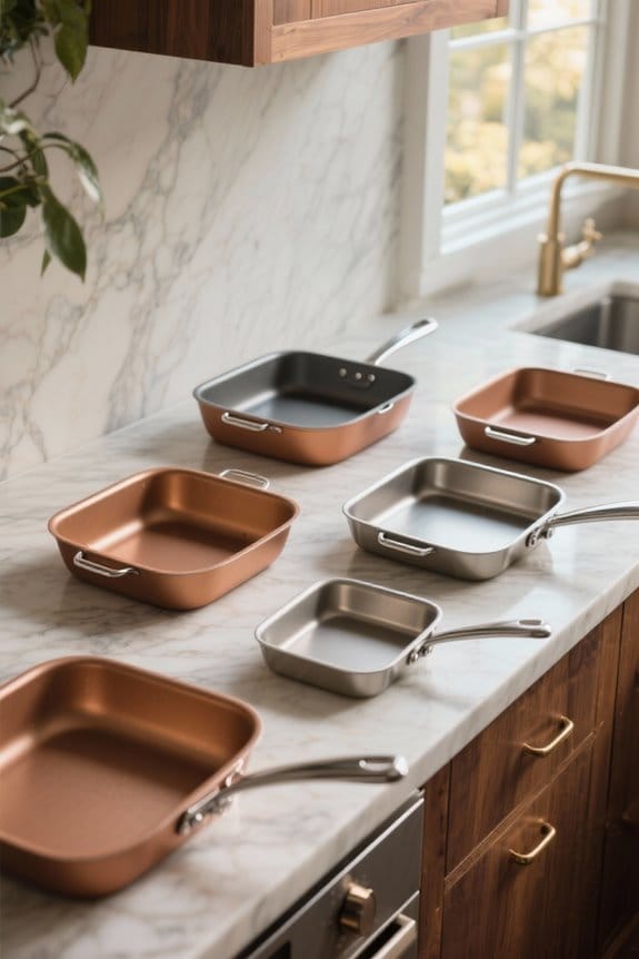 top nonstick square pans
