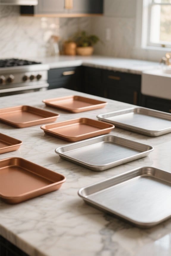 top rimmed sheet pans