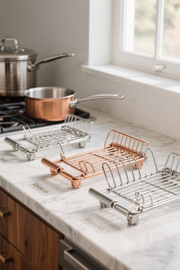 top stainless roasting racks
