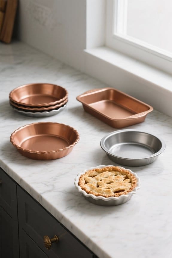 top stoneware pie dishes