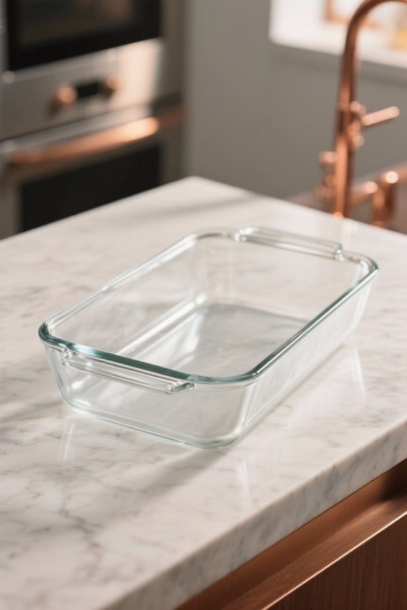versatile nonreactive glass bakeware